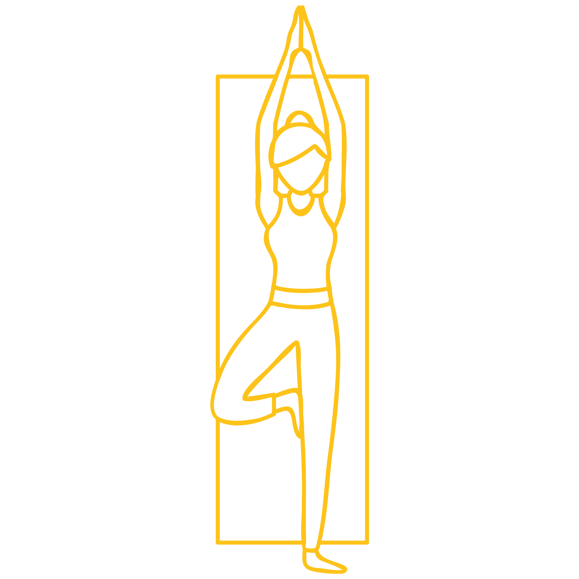 yogamat-geel-outline